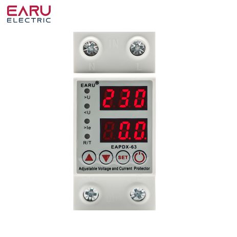 Реле захисту від перешкодження стабілізації EURU автомата на 40А Реле захисту від перешкодження стабілізації EURU автомата на 40А