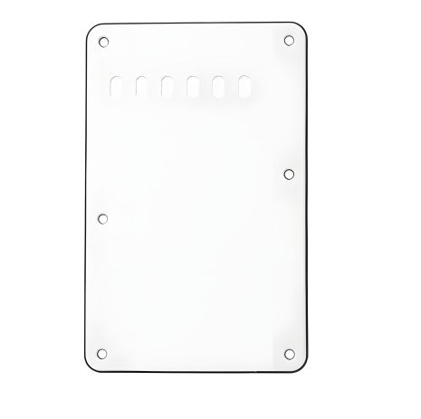 Бекплейт білий для електрогітари Fender Stratocaster ST Американський