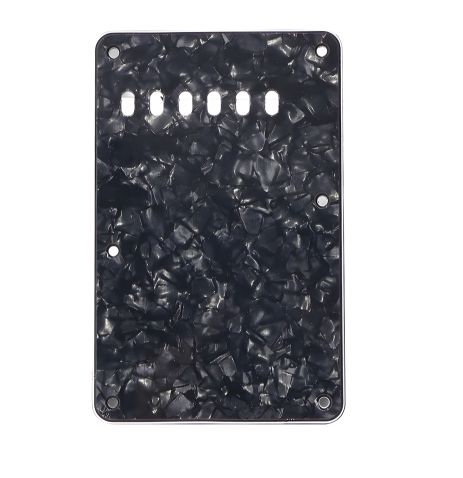 Бекплейт для електрогітари Fender Stratocaster ST (Америка), чорний перламутр