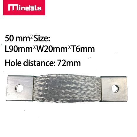 Шина гнучка 50 мм2 для LiFePO4 до 200a Шина гнучка 50 мм2 для LiFePO4 до 200a