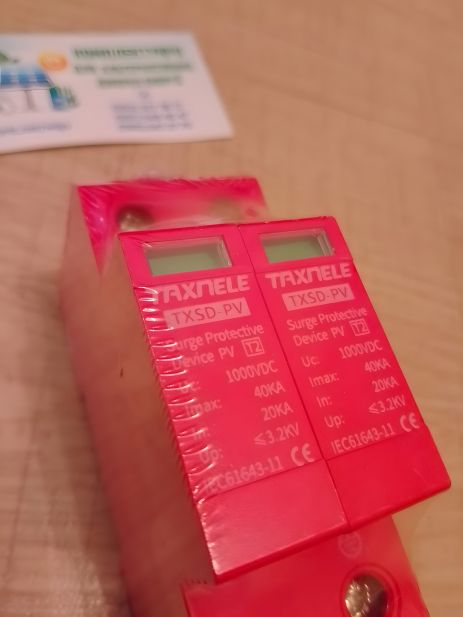 Система защиты от импульсных перенапряжений DC до 40ka 1000V Taxnele