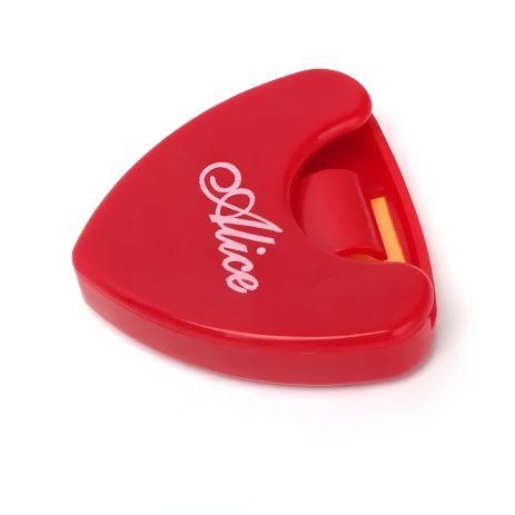 Червоний тримач для медіаторів Alice для гітари/електрогітари
