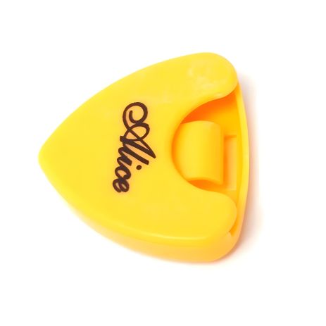 Ексклюзивний тримач для медіаторів Alice для гітари електрогітари жовтий