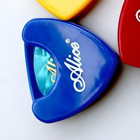 Затискач для медіаторів Alice, синій, для гітари та електрогітари