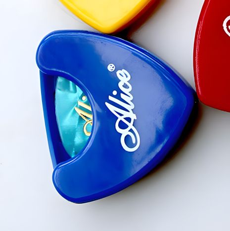 Затискач для медіаторів Alice, синій, для гітари та електрогітари