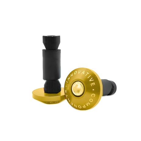 Заглушки для керма мотоцикла скутера універсальні золотисті