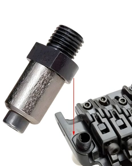 Посадкова склянка втулка для тремоло чорна бридж Floyd Rose Посадкова склянка втулка для тремоло чорна бридж Floyd Rose