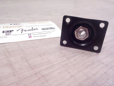 Входной разъем джек для электрогитары Gibson Les Paul SG ES Ibanes Shur LTD ESP, ЧЕРНЫЙ