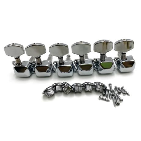 Колковые кілки для электрогитары и акустической гитары J21 6L CHROM