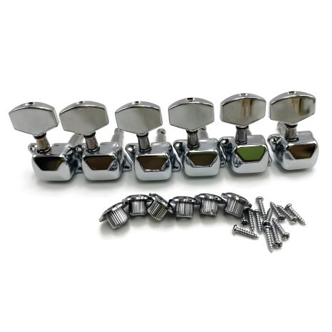 Кілки для електрогітари й акустичної гітари J21 6L CHROM