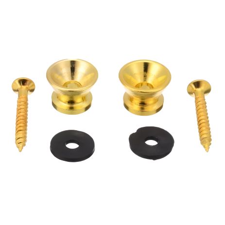 Держатели ремня для электрогитары електрогитари гитари гитры золотистые - Прочный крепеж