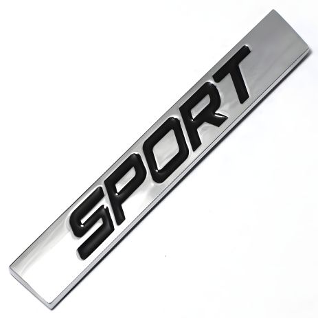 Спортивний шильдик для автомобіля і гітари