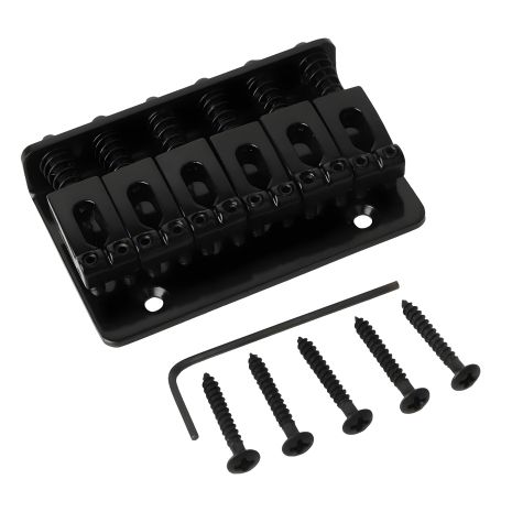 Струнотримач фіксований для гітари електрогітари чорний 1