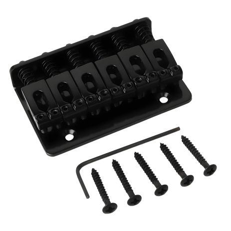 Струнотримач фіксований для гітари електрогітари чорний 1