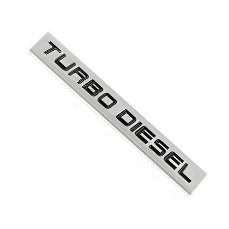 Значок и эмблема авто Turbo Diesel