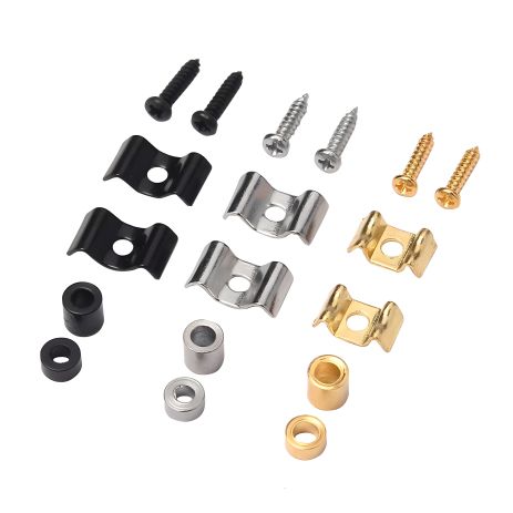 Ретейнеры для гитары электрогитары LTD Fender Stratocaster Telecaster Ibanez ESP Cort Music Man черные стильные