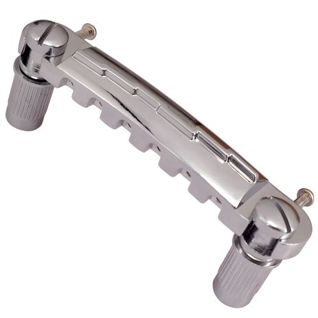 Мензурний бридж струнотримач стопбар для гітари PRS SG Les Paul ES ХРОМ