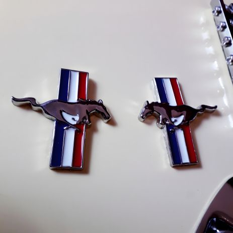 Значок шильд Ford Mustang: прикраса "Крилья mini" для авто