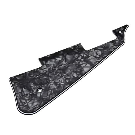 Пікгард для електрогітари панель гітарі Gibson Epiphone Cort Les Paul LP China чорний перламутр тришаровий