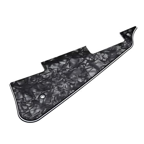 Пікгард для електрогітари панель гітарі Gibson Epiphone Cort Les Paul LP China чорний перламутр тришаровий