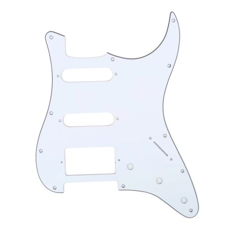 Пікгард HSS для електогітари Fender Stratocaster ST American standard БІЛИЙ