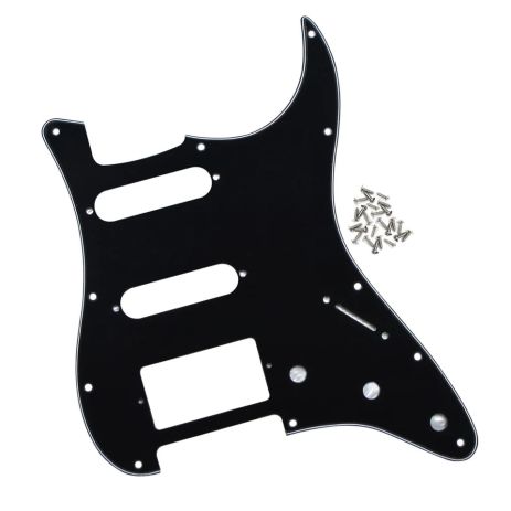 Пикгард для электрогитары SSH Fender Stratocaster ST America черный
