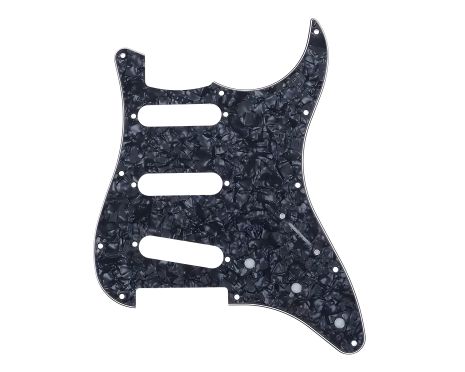 Захисна пластина для електрогітари SSS Fender Stratocaster ST China ЧОРНИЙ ПЕРЛАМУТР