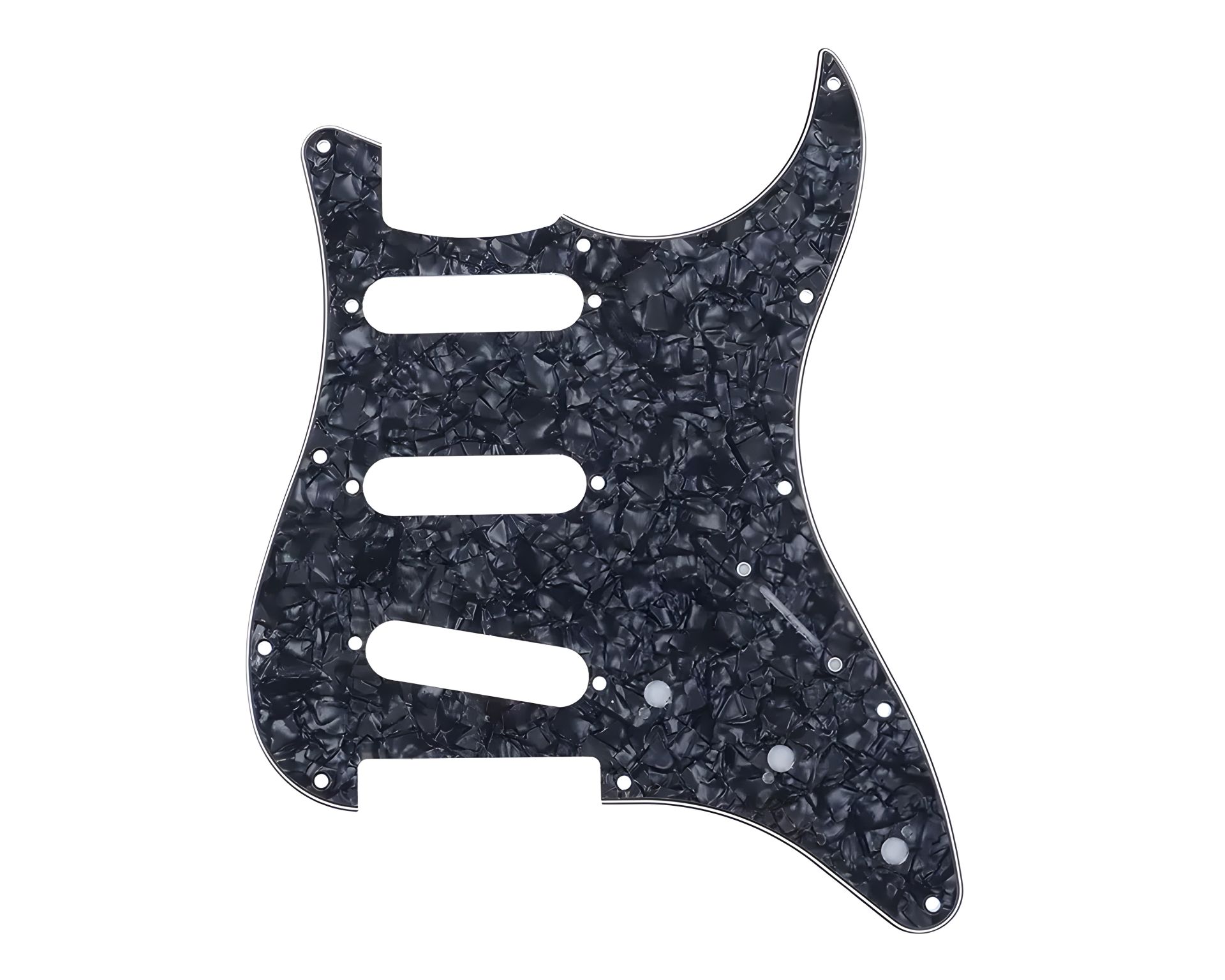 Захисна пластина для електрогітари SSS Fender Stratocaster ST China ЧОРНИЙ ПЕРЛАМУТР Захисна пластина для електрогітари SSS Fender Stratocaster ST China ЧОРНИЙ ПЕРЛАМУТР