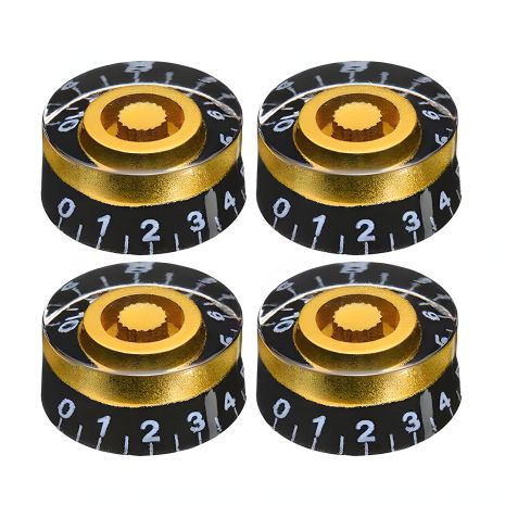 Цилиндрические ручки для потенциометров электро- и бас-гитар Gibson, Epiphone, Les Paul, Fender, Jackson, Cort