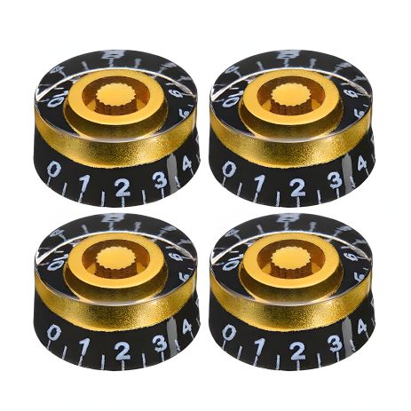 Цилиндрические ручки для потенциометров электро- и бас-гитар Gibson, Epiphone, Les Paul, Fender, Jackson, Cort Цилиндрические ручки для потенциометров электро- и бас-гитар Gibson, Epiphone, Les Paul, Fender, Jackson, Cort