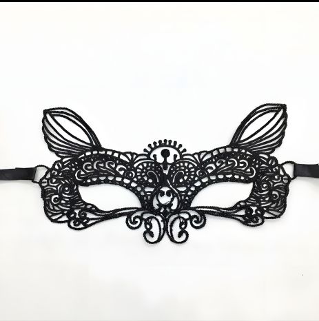 Мереживна маска для обличчя жіночої еротичної білизни очей "Гепард" Мереживна маска для обличчя жіночої еротичної білизни очей "Гепард"