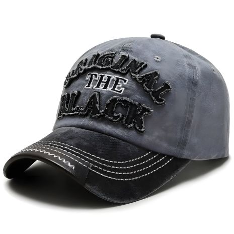 Кепка бейсболка Original the Black хлопок серая Кепка бейсболка Original the Black хлопок серая
