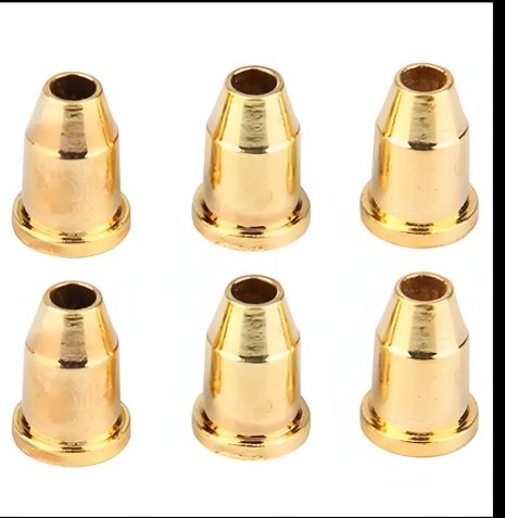 Гільзи золотисті для струнного фіксатора hard tail для електрогітари