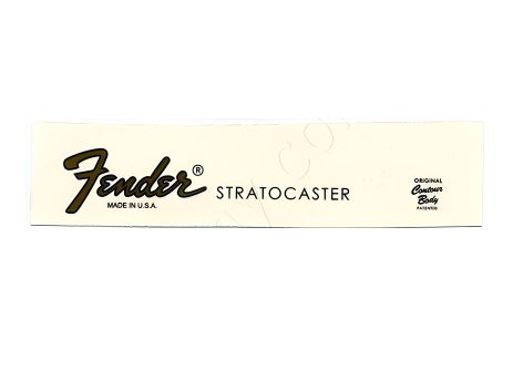 Наклейка для электрогитары Fender Stratocaster