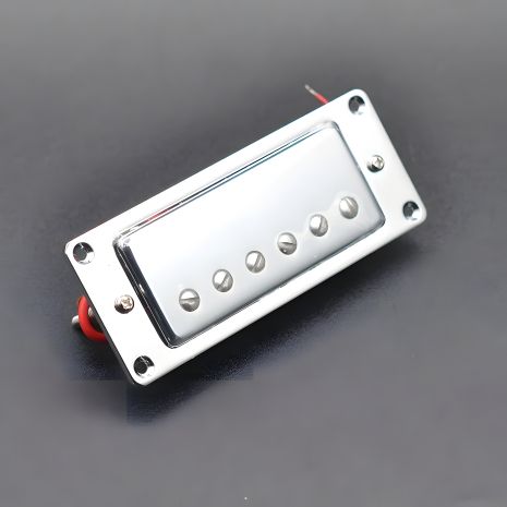 Датчик звукознімача P90 сингл для електрогітари, хром Датчик звукознімача P90 сингл для електрогітари, хром