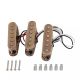 Set винтажных синглов датчики Alnico 5 для электрогитары Fender Stratocaster squer Cort Ibanes Shur LTD ESP