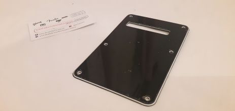 Backplate Бекплейт для гітари Fender Stratocaster ST Америка чорний