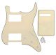 Пикгард с бекплейтом для электрогитары HH Fender Stratocaster ST China, бежевый (американский стандарт)