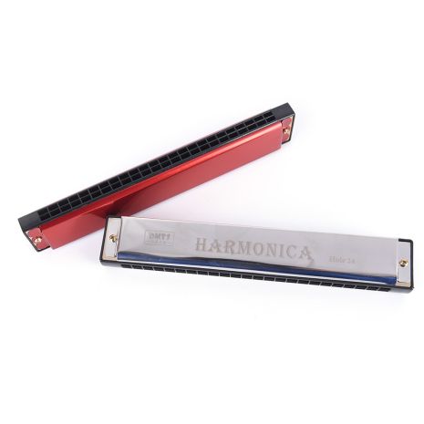 Гармонь губная гармошка harmonica на 24 отверстия