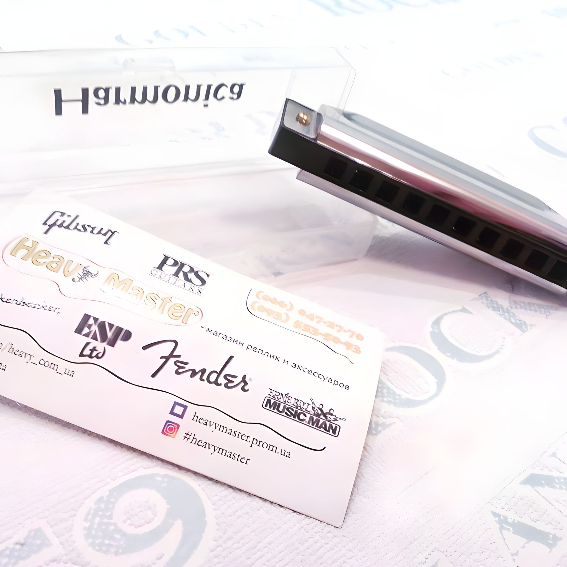 Губна гармошка Harmonico на 10 отворів Губна гармошка Harmonico на 10 отворів