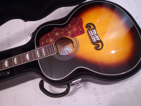 Акустическая гитара полуакустическая Gibson J200 2 TS China Fishman