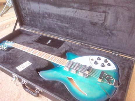 Електрогітара Rickenbacker 360 12 string Blue China