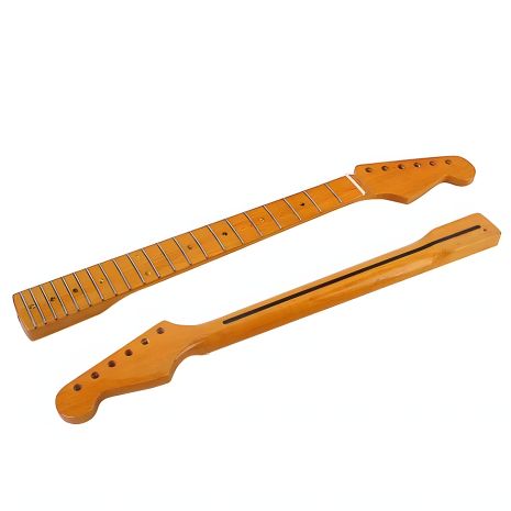 Гриф кленовий ЛАК Вінтаж для електрогітари електри гітари Fender Stratocaster ST 21 лад