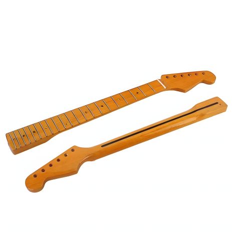 Гриф кленовий ЛАК Вінтаж для електрогітари електри гітари Fender Stratocaster ST 21 лад Гриф кленовий ЛАК Вінтаж для електрогітари електри гітари Fender Stratocaster ST 21 лад