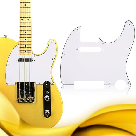 Пікгард для електрогітари Fender Telecaster TL China БІЛИЙ