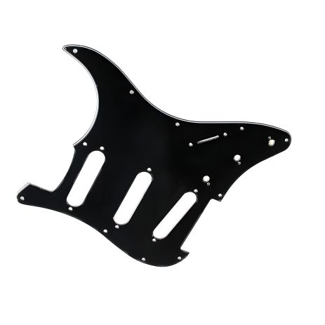 Пікгард для електрогітари Fender Stratocaster ST China ЧОРНИЙ Пікгард для електрогітари Fender Stratocaster ST China ЧОРНИЙ