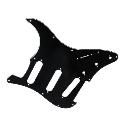 Пікгард для електрогітари Fender Stratocaster ST China ЧОРНИЙ Пікгард для електрогітари Fender Stratocaster ST China ЧОРНИЙ