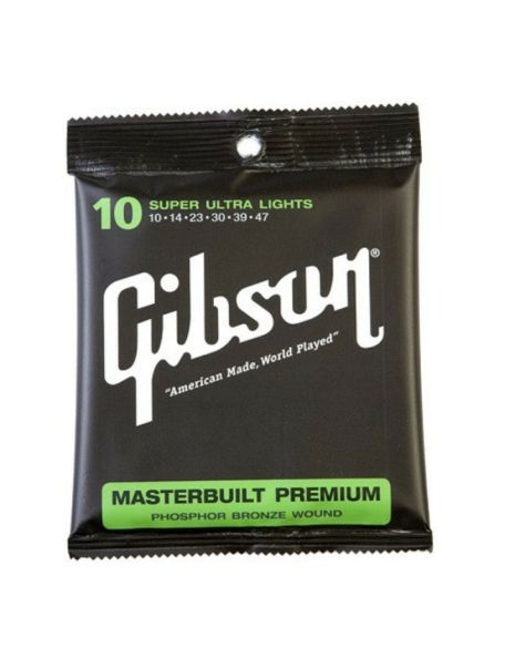 Струни для акустичної гітари Gibson 10-47 super ultra lights