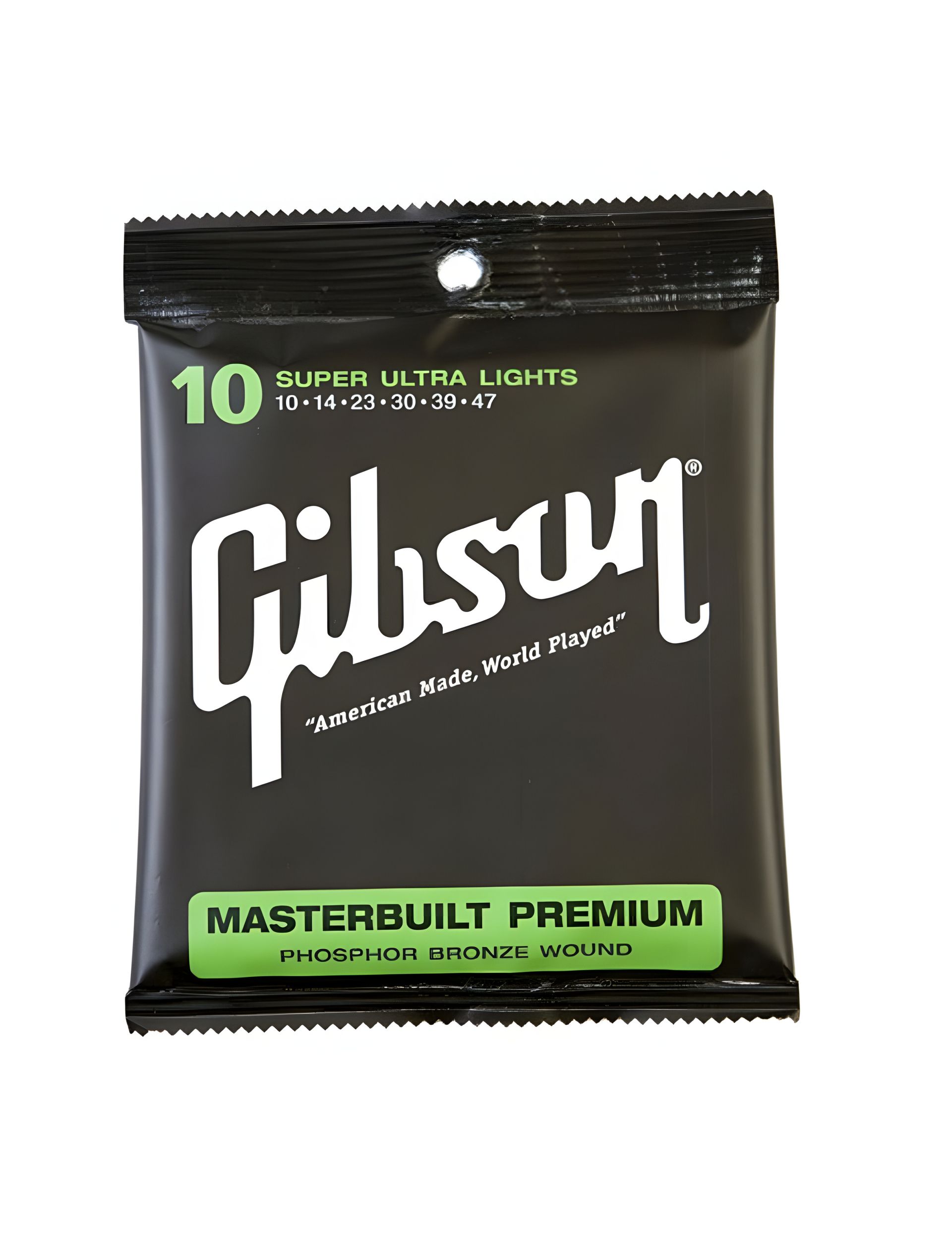 Струни для акустичної гітари Gibson 10-47 супер легкі Струни для акустичної гітари Gibson 10-47 супер легкі