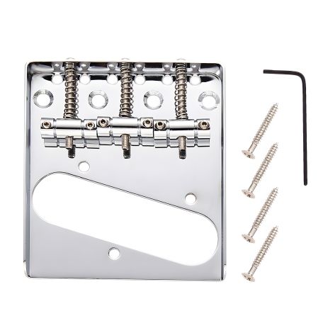 Фіксований гітарний струнотримач Бридж для гітари електрогітари Fender Telecaster мильниця Фіксований гітарний струнотримач Бридж для гітари електрогітари Fender Telecaster мильниця